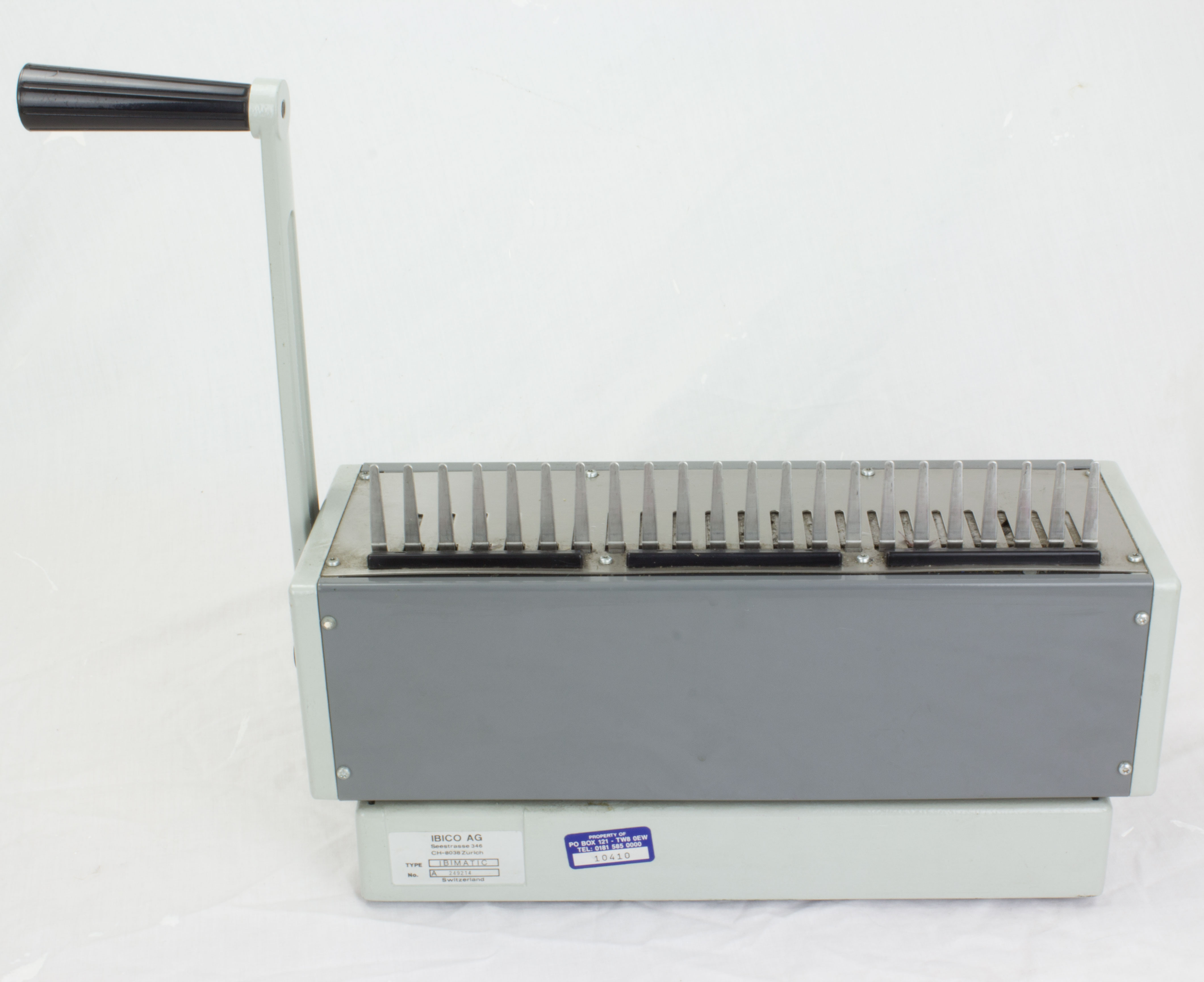 IBICO IBIMATIC Binding Machine Comb Ring Binder eBay
